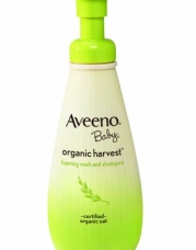 Aveeno Baby Organic  Harvest Wash and Shampoo, 8 Ounce