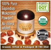 NaturOli Soap Nuts / Soap Berry Powder - USDA Certified Organic. 100% Green and Natural Detergent and Cleanser - Pure, Finely Ground and Sifted Sapindus Mukorossi Soap Nuts. No Chemicals or Fillers! Made in USA. New BULK sizes now available!