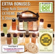 NaturOli Ultimate Mini / Trial Set - From truly natural skin & hair care to organic laundry & household cleaning. Includes Soap Nuts / Soap Berry products. Now with FREE BONUSES!