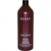 Redken Real Control Nourishing Repair Shampoo for Dense/ Dry/ Sensitized Hair, 33.8-ounce