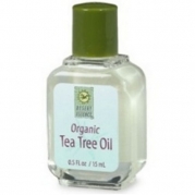 Desert Essence Organic Tea Tree Oil, 0.5-Ounces (Pack of 3)