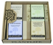 Aromatherapy Herbal Soap Top 4 Pack Soap Combo-Earth Gift Set (Patchouli, Peppermint, Lavender, and Coconut Vanilla)