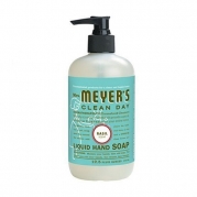 Mrs. Meyer's Clean Day Liquid Hand Soap, Basil, 12.5-ounce Bottle (Pack of 3)
