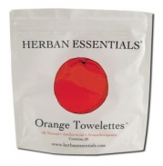 Herban Essentials Orange 20 Count Towelettes