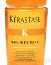 Kerastase Nutritive Bain Oleo-Relax Smoothing Shampoo For Dry and Rebellious Hair, 8.5 Ounce