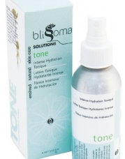 Blissoma Solutions natural skincare Tone Intense Hydration Tonique organic facial toner mist, 4 Oz, 120 Ml