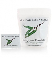 Herban Essentials Eucalyptus 20 Count Towelettes