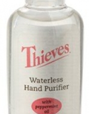 Thieves Waterless Hand Purifier With Peppermint Oil by Young Living - 1oz