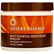 Daily Essential Facial Moisturizer with Jojoba Oil and Aloe Vera, 4 oz. From Desert Essence