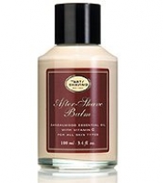 The Art of Shaving After-Shave Balm, Sandalwood Essential Oil, for All Skin Types, Packaging May Vary, 3.4 fl oz (100 ml)