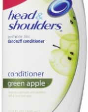 Head & Shoulders Dandruff Conditioner, Green Apple, 13.5 Ounce