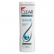 Shampoo Clear Anti-dandruff - Clear Ice Cool Menthol 500 Ml