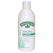 Nature's Gate Aloe Vera Moisturizing Shampoo for Normal to Dry Hair, 18-Ounce Bottles (Pack of 4)