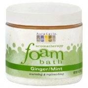 Aura Cacia Ginger/Mint, Foam Bath 14 oz.