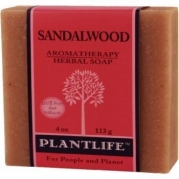 Sandalwood 100% Pure & Natural Aromatherapy Herbal Soap- 4 oz (113g)