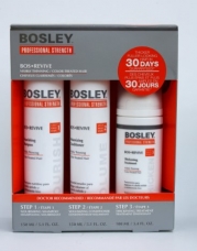 Bosley Revive Starter Pack for Visibly Thinning / Color-Treated Hair 3pc