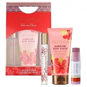 Pacifica Hawaiian Ruby Guava Take Me There Set with Lip Quench