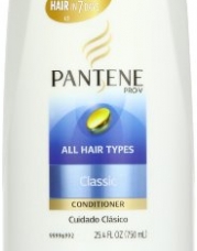 Pantene Pro-V Classic All Hair Types Conditioner 25.4 Fl Oz (Pack of 2)