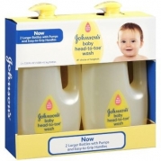 Johnsons Baby Head to Toe Wash 2 X 33.8 Oz Bottles ** Larger Easy Grip Pump Bottles.**