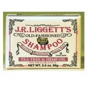 J.R. Liggett's, Old Fashioned Bar Shampoo, Tea Tree & Hemp Oil, No Fragrance, 3.5 oz (99 g) 3 Pack