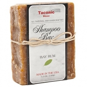 Taconic Shave Bay Rum Shampoo Bar - All Natural / Handcrafted - 5.5 oz.