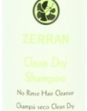 Zerran Clean Dry Shampoo, 8 Ounce