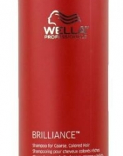 Wella Brilliance Shampoo for Coarse Colored Hair for Unisex, 33.8 Ounce