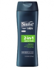Suave Professionals Men 2 In 1 Shampoo and Conditioner, Alpine Fresh, 12.6 Ounce