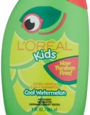 L'Oreal Kids Extra Gentle 2-in-1 Shampoo With a Burst of Watermelon, 9.0 Fluid Ounce