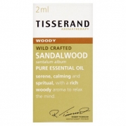 Sandalwood Pure Absolute Essential Oil Tisserand 0.06 oz Oil