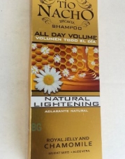 Hair Strengthening Shampoo with Royal Jelly & Chamomile by Tio Nacho.. All Day Volume 14 oz... amtc