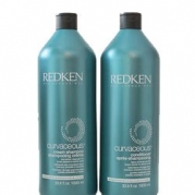 Redken Curvaceous Cream Shampoo & Conditioner Liter Duo