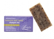 Tasmanian Bush Leaves Shampoo Bar 100% Natural From Australia with the Island's Unique Leatherwood Honey and Beeswax