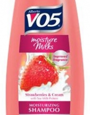 Alberto V05 Moisture Milks Moisturizing Shampoo Strawberries & Cream, 15 Oz