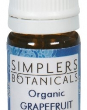 Simplers Botanicals - Essential Oil Organic Grapefruit - 5 ml.