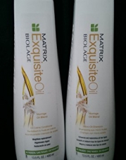 Matrix Biolage Exquisite Oil Shampoo 13.5oz and Cream Conditioner 13.5