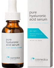 Best-Selling Hyaluronic Acid Serum for Skin-- 100% Pure-Highest Quality, Anti-Aging Serum-- Intense Hydration + Moisture, Non-greasy, Paraben-free-Best Hyaluronic Acid for Your Face (Pro Formula) 1 oz