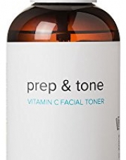 Vitamin C Prep & Tone-- Skin Toner and Prep for Chemical Peels, Moisturizers, Creams & Serums for Maximum Absorption- Balance pH Levels, Minimize Pores, and Remove Excess Dirt, Oil, and Make-Up-- Best Vitamin C for Skin