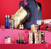 Estee Lauder 2014 Blockbuster Luxe Color New Limited Edition Makeup Skincare Gift Set. Retail Value: $350
