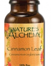 Nature's Alchemy 100% Pure Essential Oil Cinnamon Leaf, 0.5 Fluid Ounce