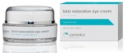 Total Restorative Eye Cream --Best Eye Cream for Dark Circles Under Eyes, Puffy Eyes, Fine Lines, Crows Feet, Wrinkles, Puffiness --Green Tea, Fruit Extract and Peptide Complex Formula 1% glycolic acid