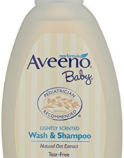 Aveeno Baby Wash and Shampoo, 12 Fluid Ounce