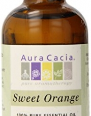 Aura Cacia Essential Oil, Brightening Sweet Orange, 2 fluid ounce