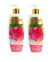 Lotus with Honeysuckle Extract Shampoo - ★ Color Preserving Shampoo - ★ ALL Natural Herbal Shampoo - ★ Paraben Free - ★ Sulfate Free - ★ Scalp Therapy - ★ Moisture Therapy - ★ Suitable for All Hair Types - ★ Pack of 2 X 11.8 Ounces - Vaadi