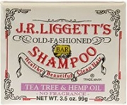 J.R.Liggetts Old-Fashioned Bar Shampoo Tea Tree and Hemp Oil Formula - 3.5 oz - Pack of 1