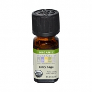 Aura Cacia - Clary Sage Organic Essential Oil, .25 fl oz oil