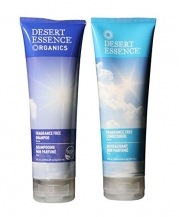Fragrance Free Shampoo Conditioner Bundle (8oz + 8oz) by Desert Essence