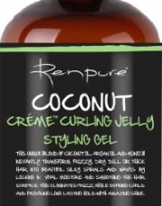Renpure Coconut Creme Curling Jelly Styling Gel, 16 Ounce
