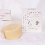 Très Spa Conditioning Shampoo Rosemary & Tea Tree - Solid shampoo bar made with Organic oils