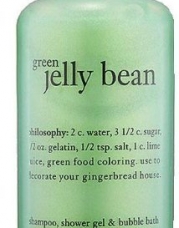 Philosophy Green Jelly Bean Shampoo, Shower Gel & Bubble Bath (120ml) SEALED *Limited Edition*